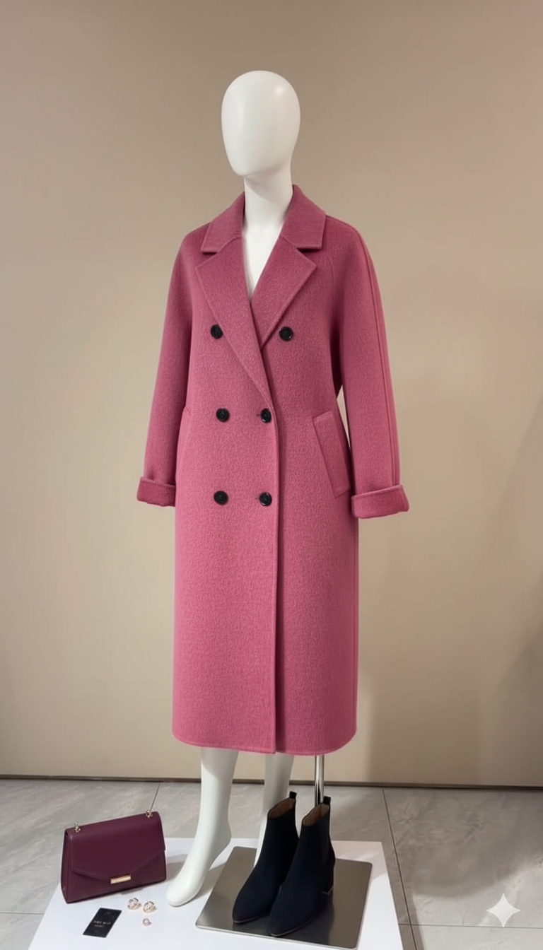 Manteau Rose de Charme