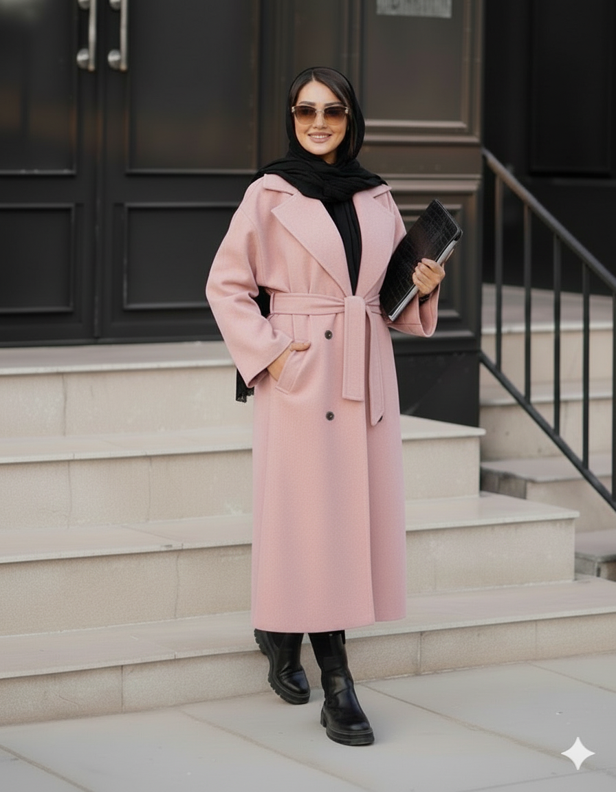 Manteau Élégant – Coupe Oversize, Style Parfait