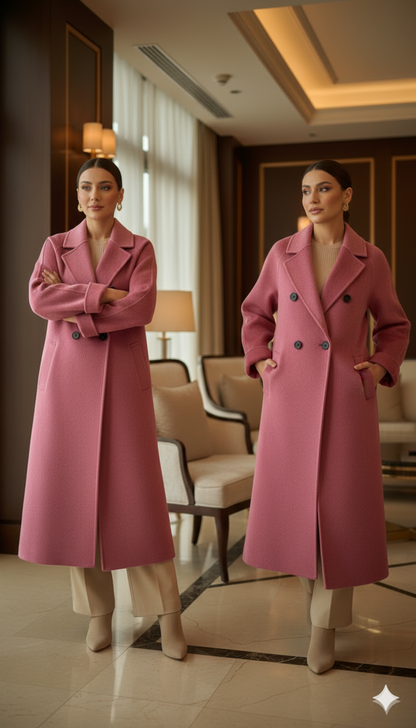 Manteau Rose de Charme