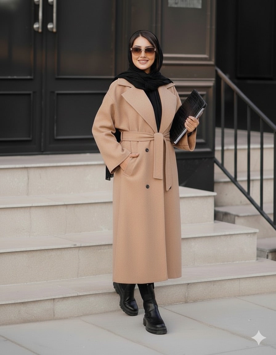 Manteau Élégant – Coupe Oversize, Style Parfait